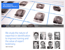 Tablet Screenshot of forensicreasoning.com